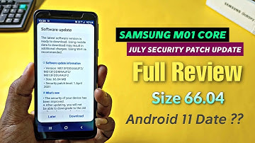 Samsung M01 Core July Update Review | Android 11 ka kya hua ?🥺 | Samsung M01 Core New Update