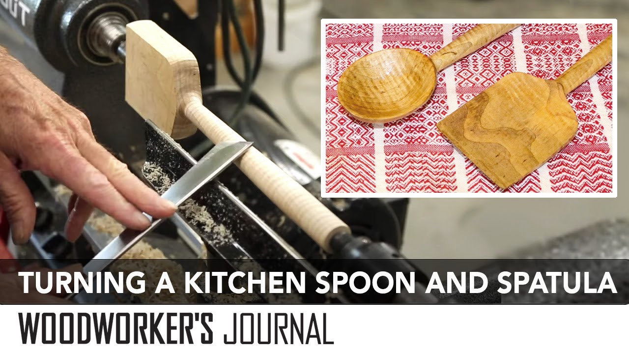 Spaghetti Spoon and Straining Spoon — DeWitt Woodworking