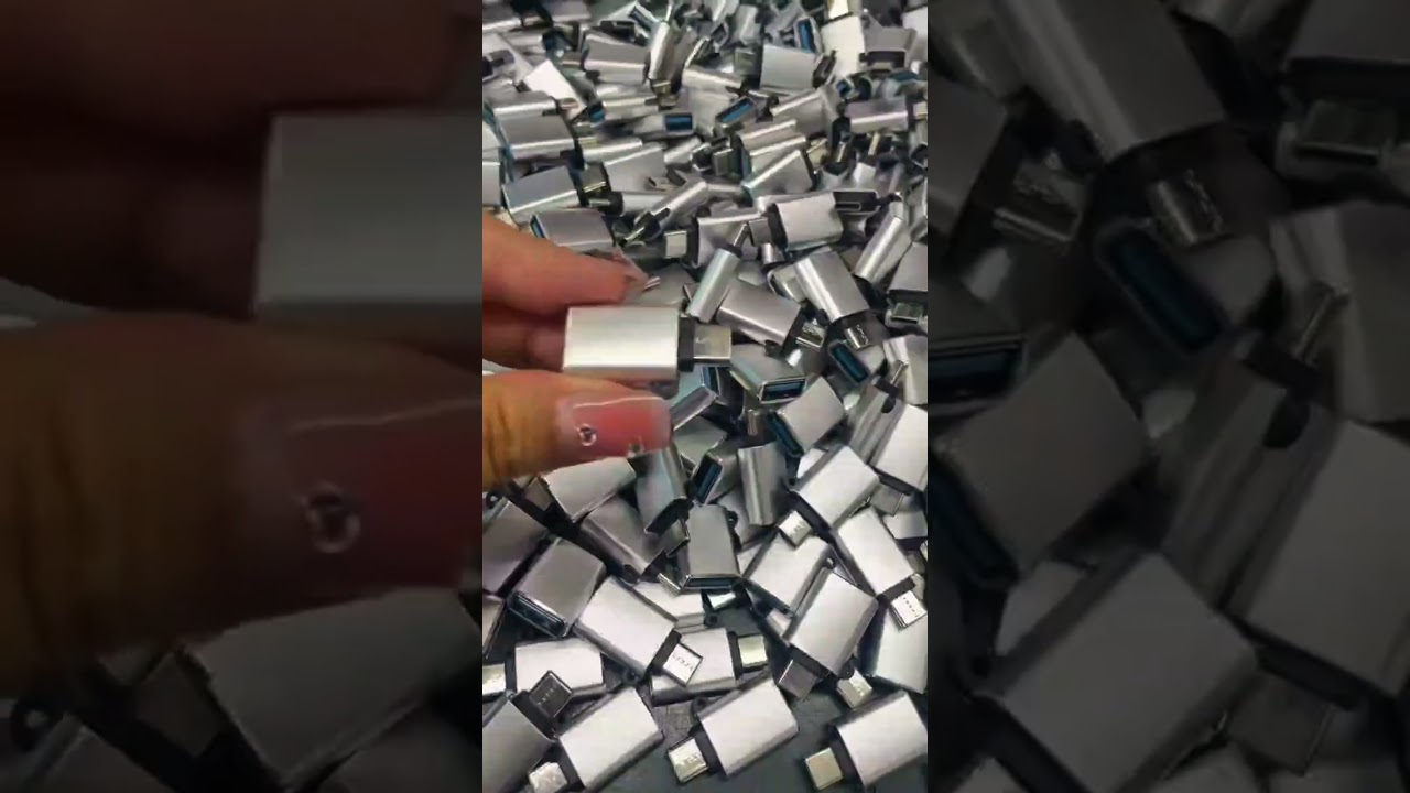 📦Live broadcast of large batches of OTG adapters being shipped! 