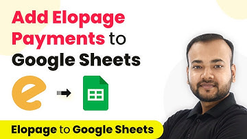 How to Add New Elopage Payments to Google Sheets - Elopage Google Sheets Integration