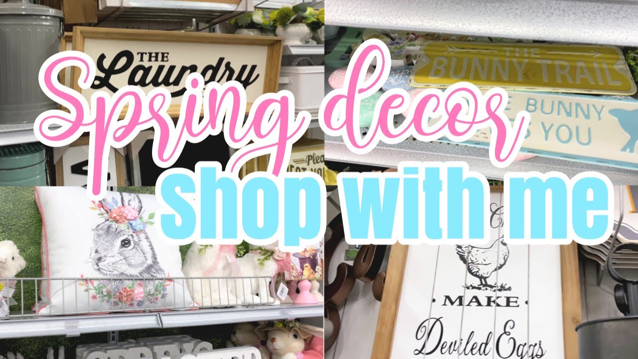 MICHAELS SHOP WITH ME FARMHOUSE & SPRING DECOR YouTube