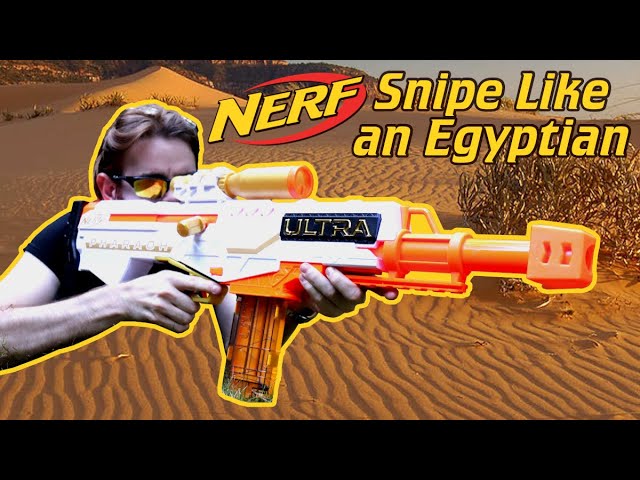 REVIEW] Nerf Ultra Pharaoh  Ultra SNIPER RIFLE!? 