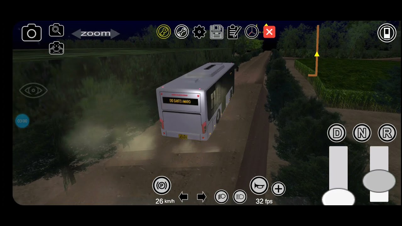 Mapa Santo Amaro - Proton Bus Simulator