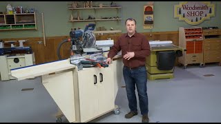 Building a Heavy-Duty, Mobile Miter Saw Station
