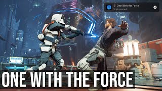 One With The Force Trophy Avoid 50 Attacks Using Focus Sight - Star Wars Jedi Survivor