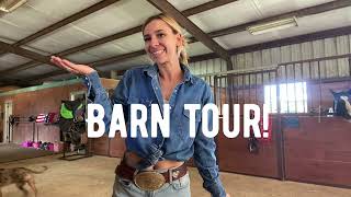 Barn tour at my stables!