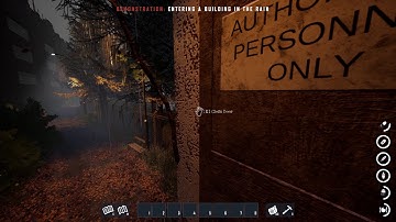 Jaws of Extinction: Entering a building when Raining