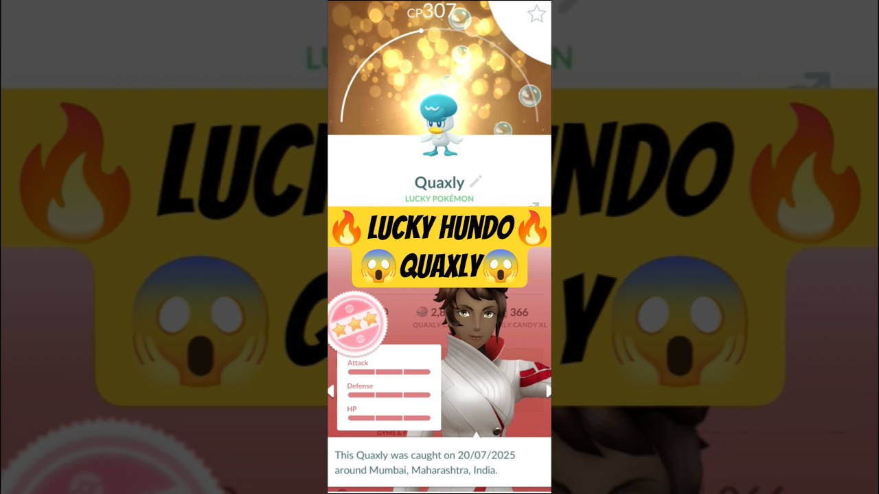 😱Best Ever Lucky Hundo Quaxly😱 
