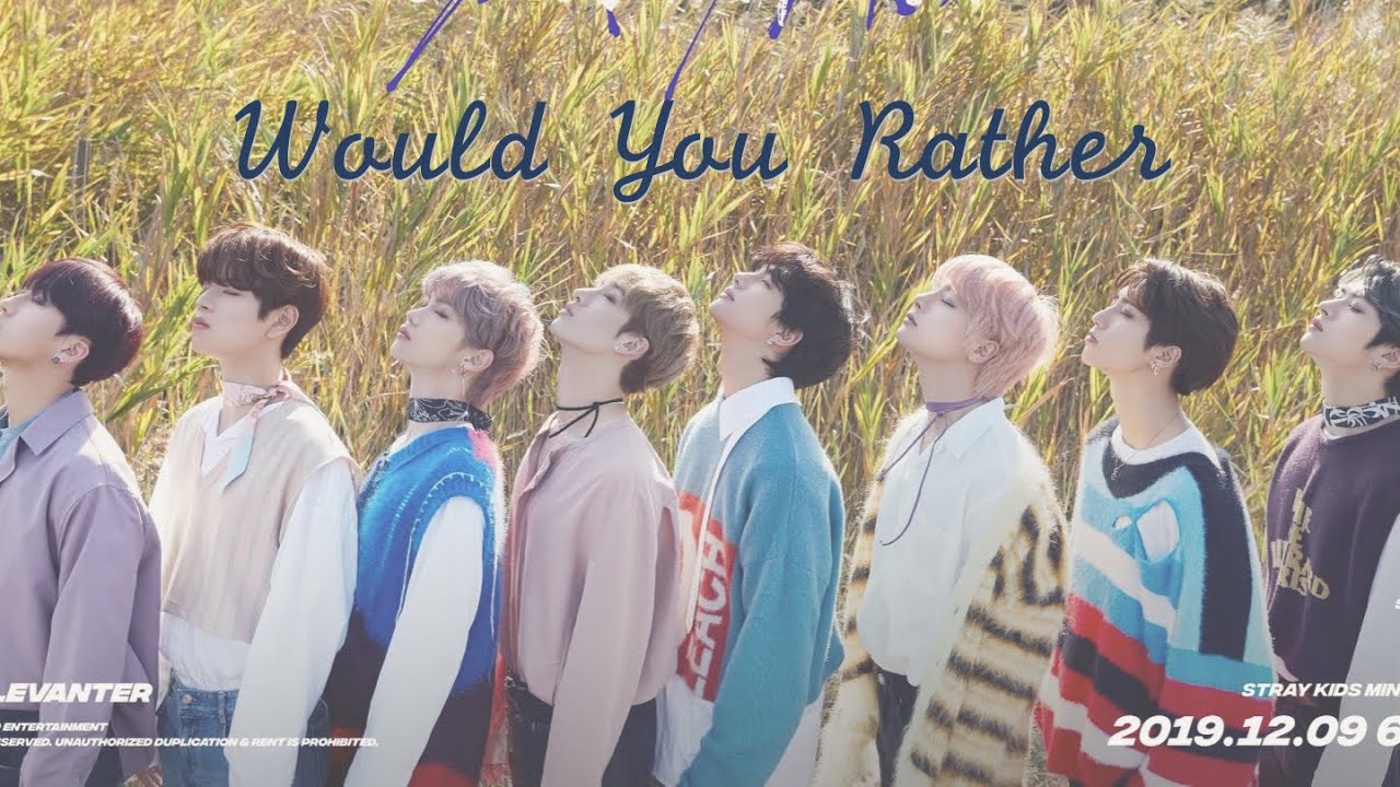 KPOP GAME - Would You Rather [Stray Kids Version] #2⎮ (Long Edition)