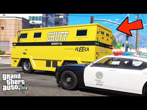 видео: УГНАЛ ФУРГОН ИНКАССАТОРОВ С ЗОЛОТОМ! ОГРАБЛЕНИЕ ВЕКА! - GTA 5 Реальная Жизнь (Моды ГТА 5)