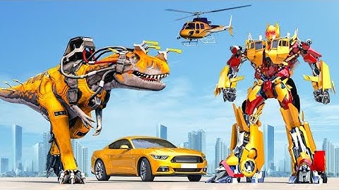 Dino Robot Car Transform Games APK For Android Gameplay - Android/ios