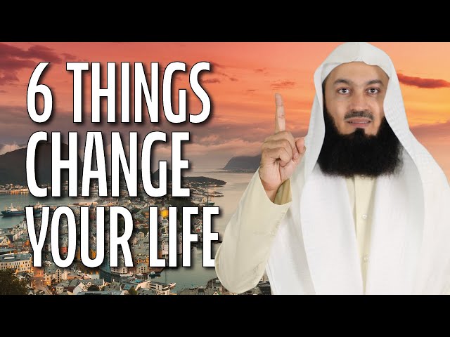 This 1 verse mentions 6 life changing things! - Mufti Menk class=