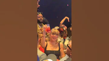 Taylor Swift and Travis Kelce partying in love after Super Bowl ❤️ #shorts #taylorswift #nfl