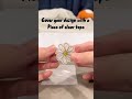 How to made stickers with clear tape🌹