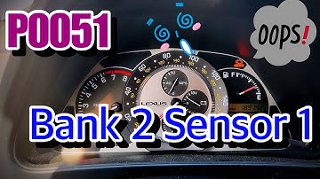 01-05 IS300 2JZGE P0051 O2 sensor Bank 2 sen 1 DIY | GS300 | SC300