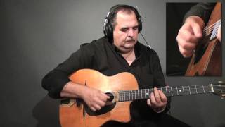 Hono Winterstein - Gypsy Jazz Rhythm Guitar - Blues En Mineur (Lesson Excerpt) chords