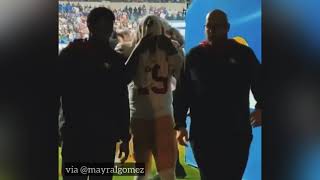 49ers Deebo Samuel breaks down on his way off the Rams field