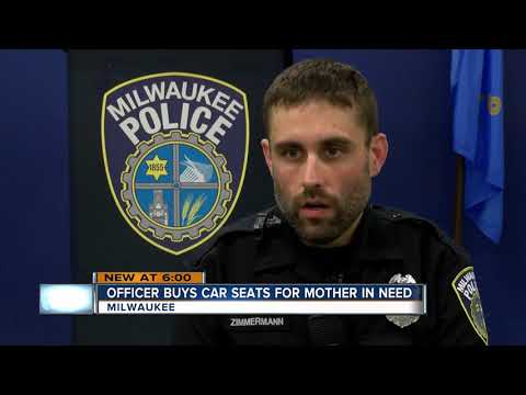 Milwaukee Police Department officer buys car seats instead of giving ticket