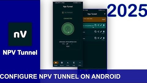 Configure NPV Tunnel (NapternetV) V2RAY on Android 2025