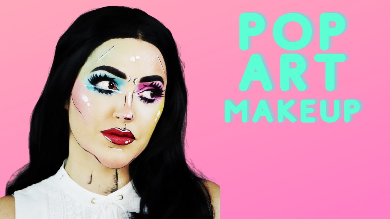 Pop Art Makeup Tutorial Emma Pickles Saubhaya Makeup