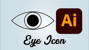 How to create eye icon in Adobe Illustrator