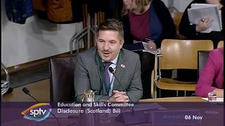 Education and Skills Committee - 6 November 2019