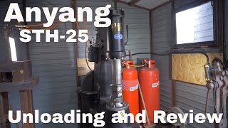 Anyang STH-25 Power Hammer (Unloading and Review!)