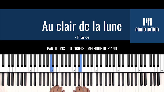 Livres 1-2-3-4-5 Français, Méthode Piano Notion