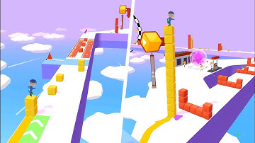 Cube Surfer! 👸🌈🔫 All Levels Gameplay Trailer Android,ios Full Game