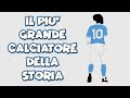 DIEGO ARMANDO MARADONA, IL PIU' GRANDE CALCIATORE DI TUTTI I TEMPI
