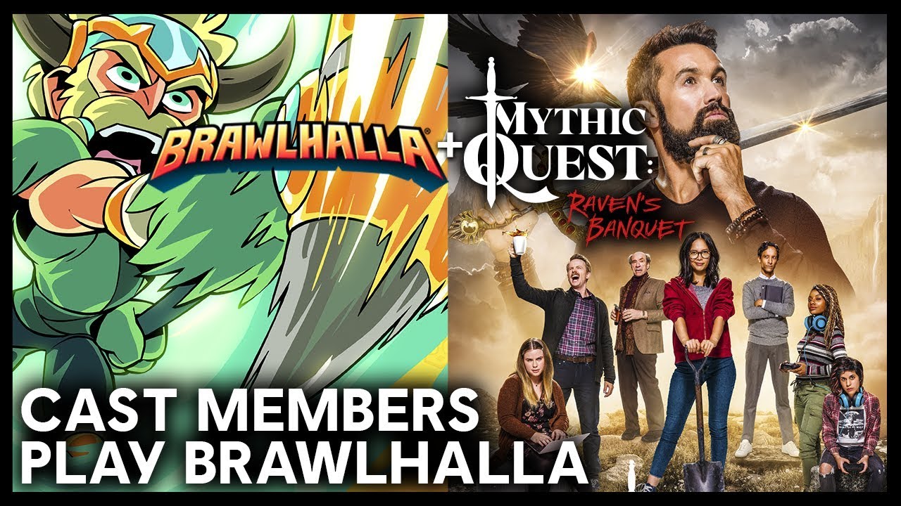 Mythic Quest: Raven’s Banquet Cast Plays Brawlhalla | Ubisoft [NA]