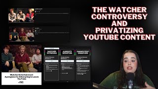 The Watcher Controversy and Privatizing YouTube Content screenshot 4