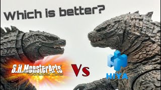S.H. MonsterArts Godzilla Vs. Hiya Toys Godzilla Double Review