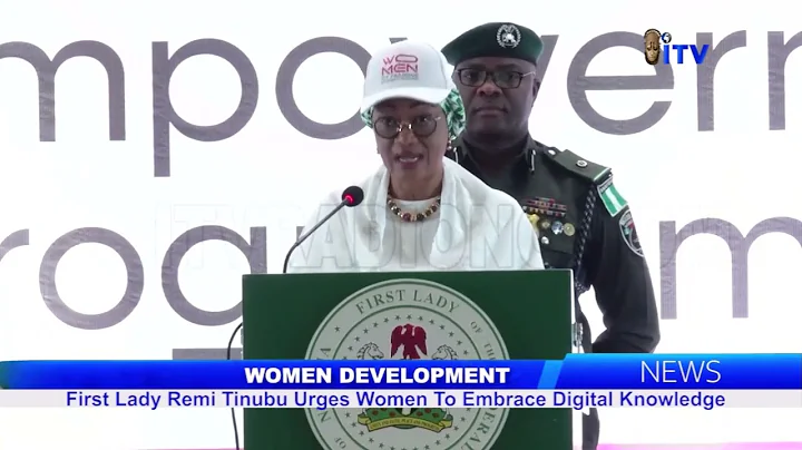 WOMEN DEVELOPMENT: First Lady Remi Tinubu Urges Women To Embrace Digital Knowledge