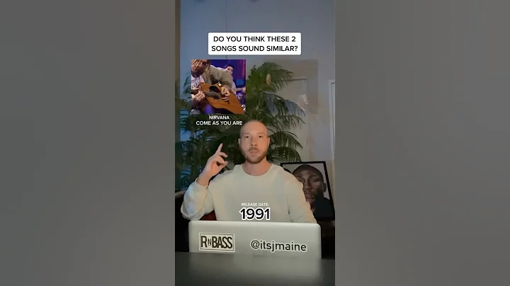 Do You Think These 2 Songs Sound Similar? Nirvana “Come As You Are” #shorts #nirvana #90s #1990s