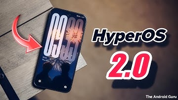 Xiaomi HYPER OS 2.0 | Dynamic Lock Screen | Enhanced Blur & Ai Features | Short Review #hyperos