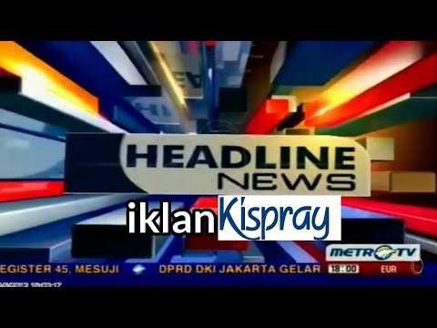 Headline News OBB on MetroTV (February 2012 - 2013) + Sponsor \u0026 Kispray Commercial (2012)