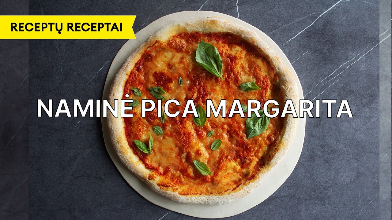 Naminė pica "Margarita" | Receptų receptai
