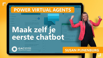 Power Virtual Agents Introductie - Maak eenvoudig en snel je eerste chatbot!