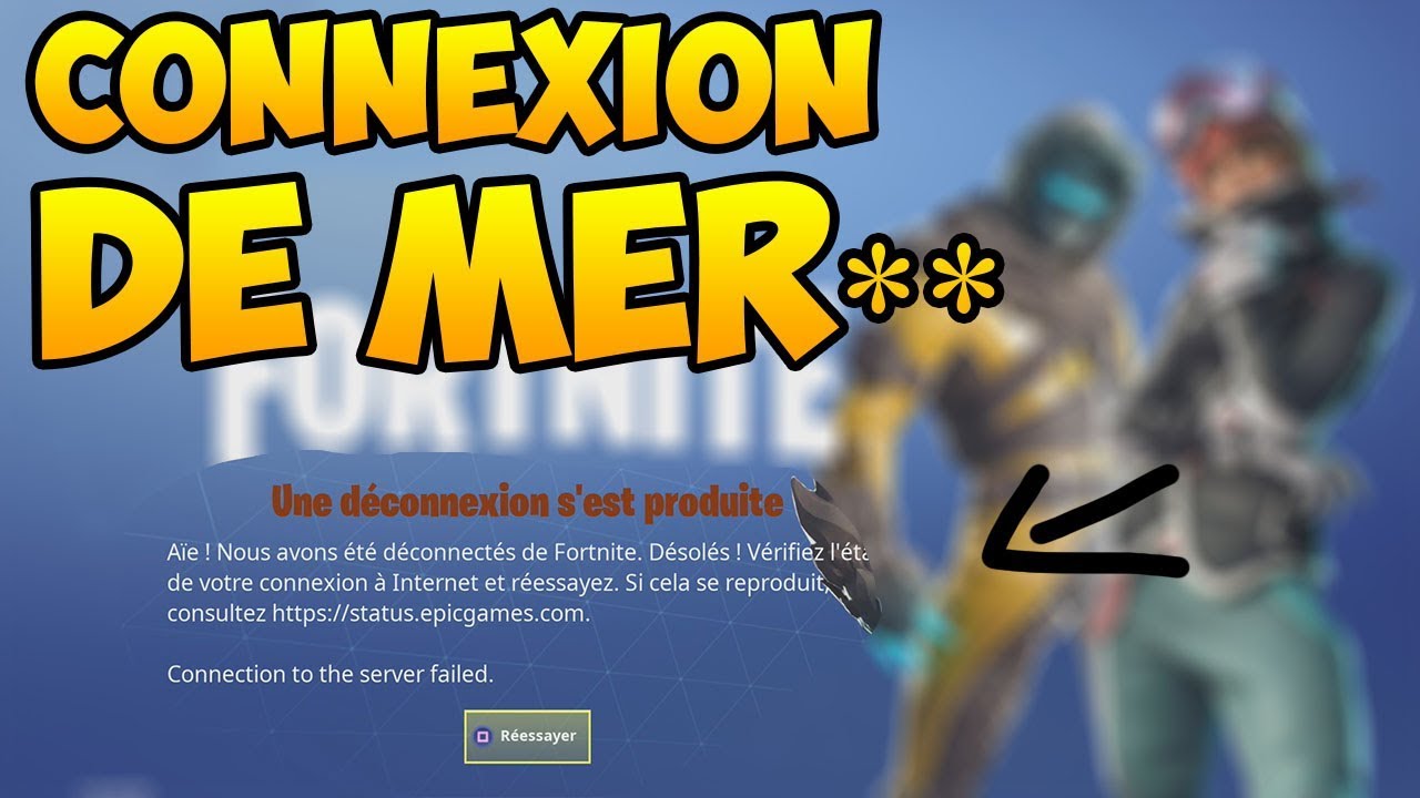 J Ai Une Connexion De Mer Fortnite Battle Royale Youtube - j ai une connexion de mer fortnite battle royale