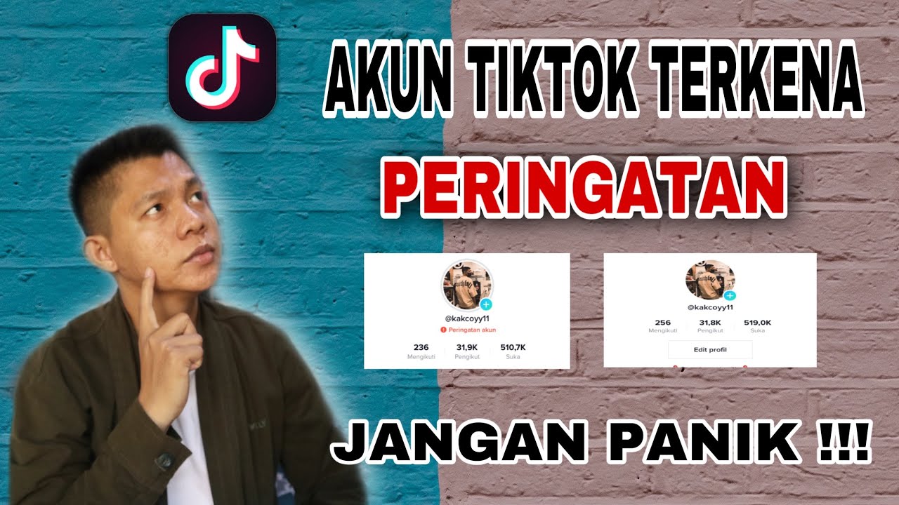 Akun Tiktok Terkena Peringatan Begini Cara Atasinya Tutorial Tiktok 