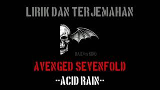 Acid Rain - Avenged Sevenfold (lirik terjemahan)