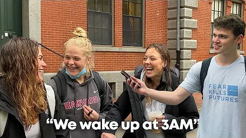 Asking Harvard Students If They Ever Sleep - DayDayNews