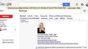 Email Signature Setup IABS & CPN