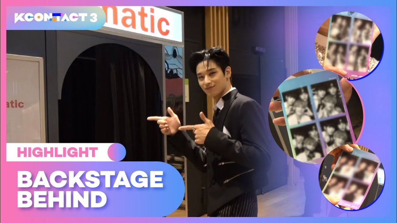 BACKSTAGE BEHIND 💫HIGHLIGHT | KCON:TACT 3