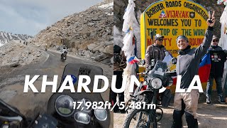 Breathtaking High Altitude Ride to KHARDUNG LA | Ride XP Himalayas Ep. 3