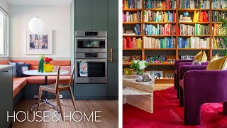 Colorful Home Makeover: MidCentury Meets Maximalism