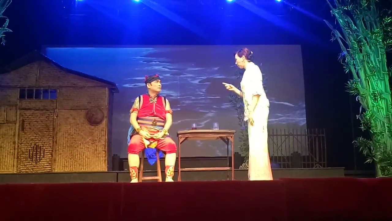 Mantan Juara Bulutangkis Dunia Asal Tingkok Huang Hua Main Ketoprak di Klaten