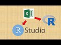 Comment importer un fichier excel directement dans r ou r studio sans le convertir en csv ou text