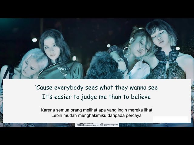 BLACKPINK - You Never Know EASY LYRICS/INDO SUB by GOMAWO class=